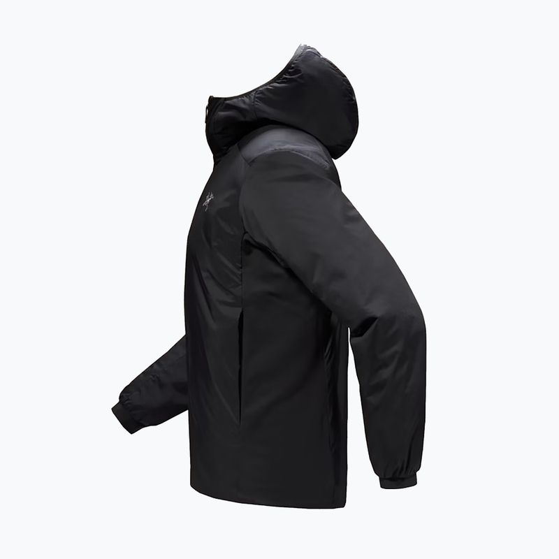 Pánska zateplená bunda Arc'teryx Atom Hoody čierna 7