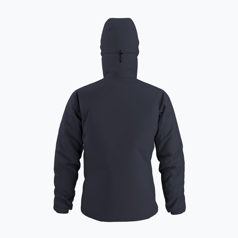 Pánska zateplená bunda Arcteryx Atom Hoody black sapphire 2