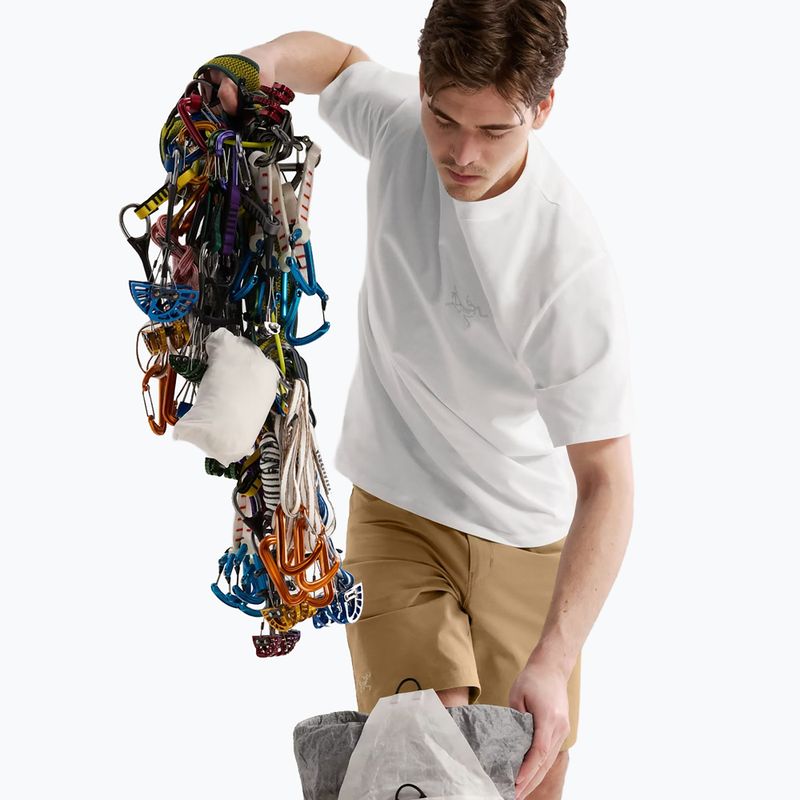 Pánske tričko Arcteryx Kragg SL Cotton white light 5