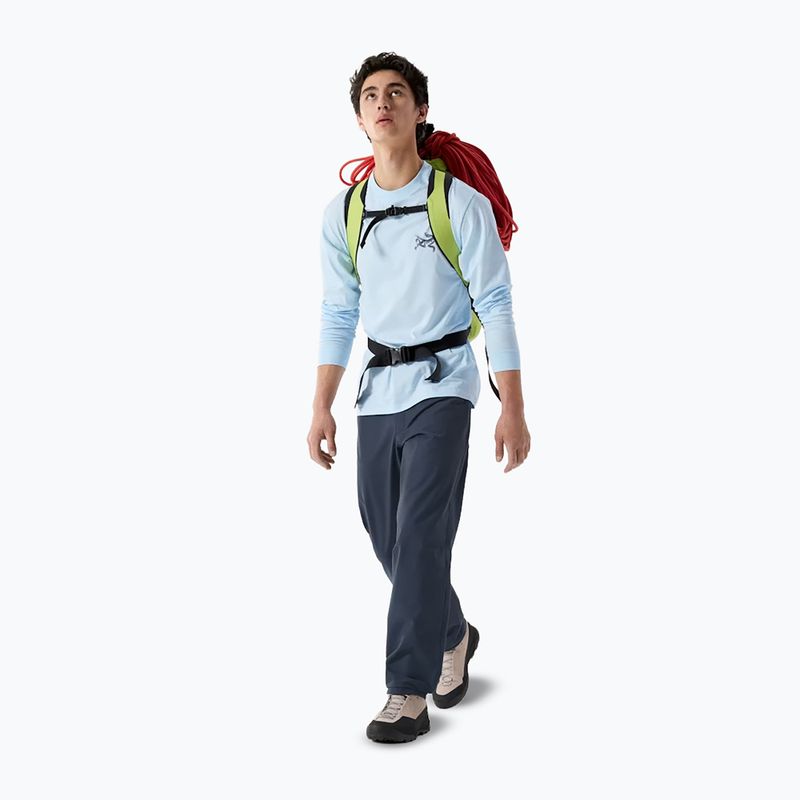 Pánske trekingové nohavice Arcteryx Kragg Cotton black sapphire 2