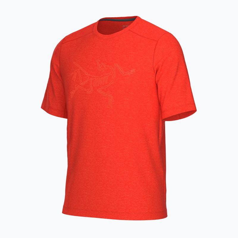 Pánske tričko Arc'teryx Cormac Logo SS dynasty heather 3
