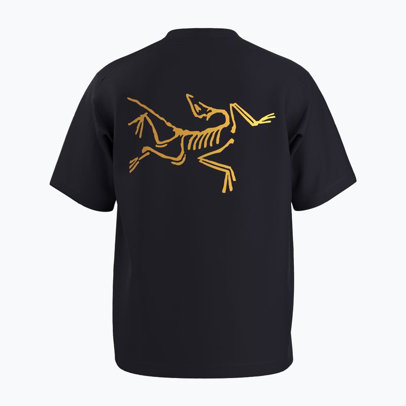 Pánske tričko Arcteryx Kragg Cotton Logo 24k black 2