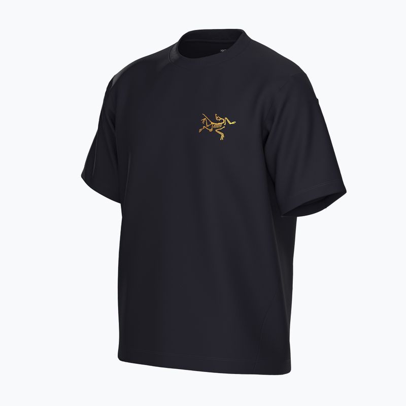 Pánske tričko Arcteryx Kragg Cotton Logo 24k black 3