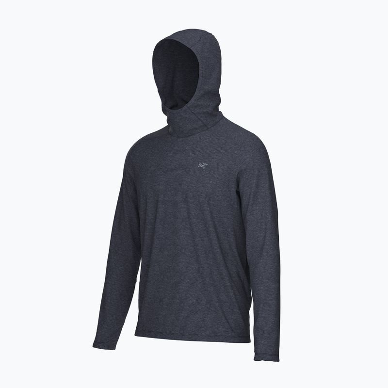 Pánska mikina s dlhým rukávom Arc'teryx Cormac Hoody black sapphire heather 3