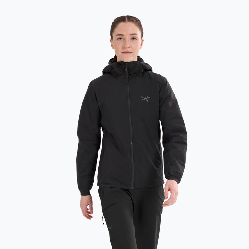 Ženska zimska jakna Arc'teryx Atom Hoody crna