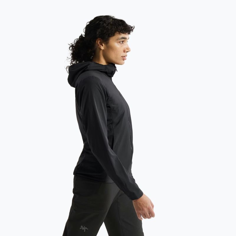 Dámska vetrovka Arcteryx Atom SL Hoody black 4