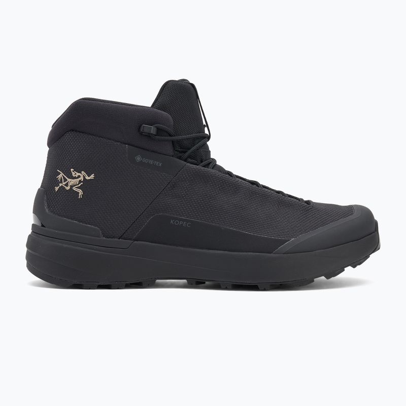 Muške planinarske cipele Arcteryx Kopec Mid GTX crna/crna 2