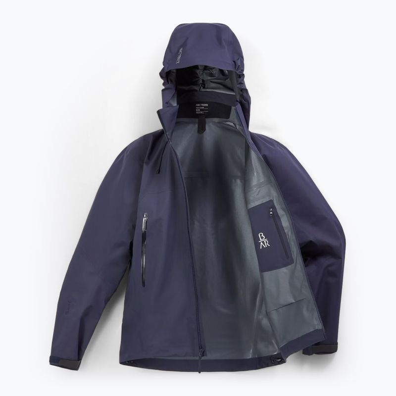 Muška kišna jakna Arc'teryx Beta AR crna safirna 8