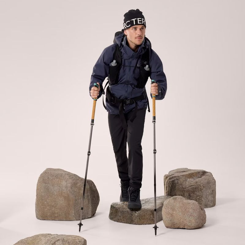 Muška kišna jakna Arcteryx Beta AR crna safirna 10