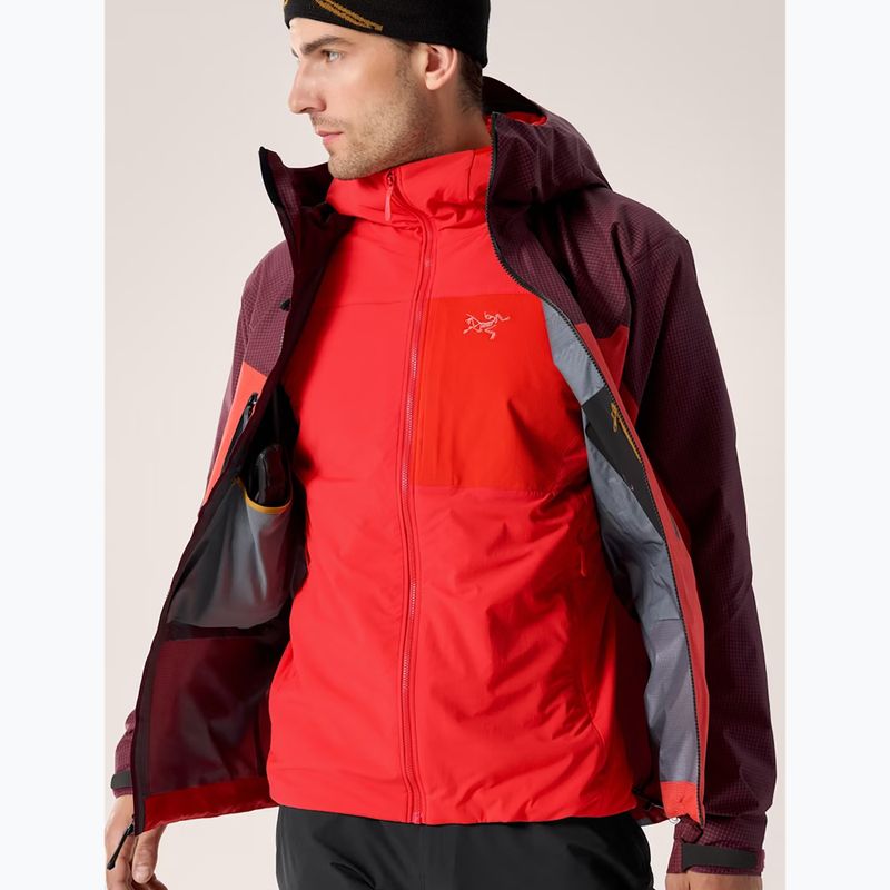 Men's rain jacket Arc'teryx Alpha mars/dynasty 4