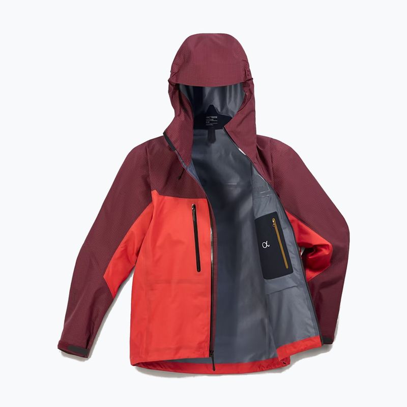 Men's rain jacket Arc'teryx Alpha mars/dynasty 7