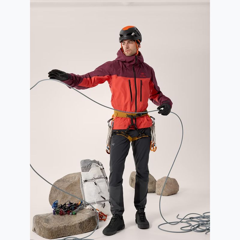 Men's rain jacket Arc'teryx Alpha mars/dynasty 10
