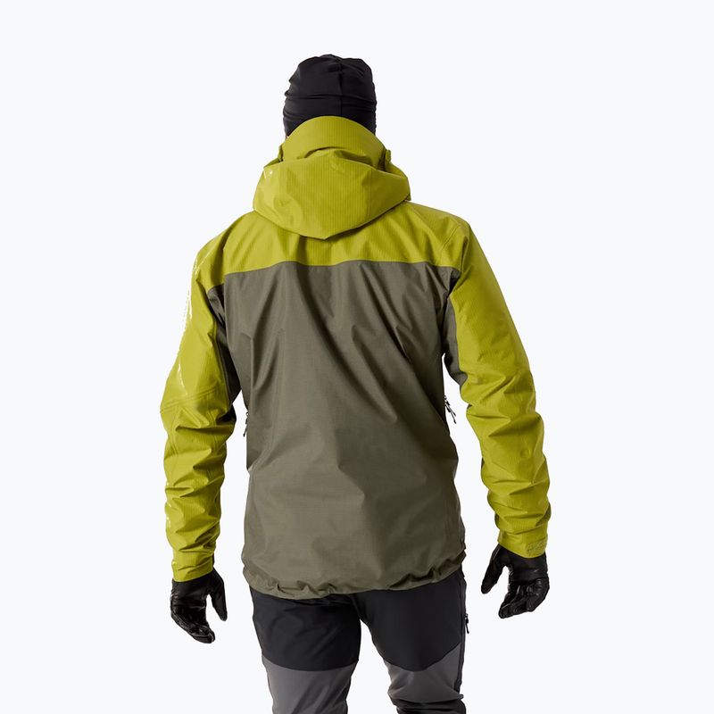 Muška kišna jakna Arcteryx Alpha olive moss/tatsu 3