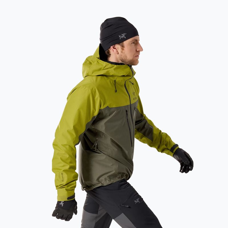 Muška kišna jakna Arcteryx Alpha olive moss/tatsu 4