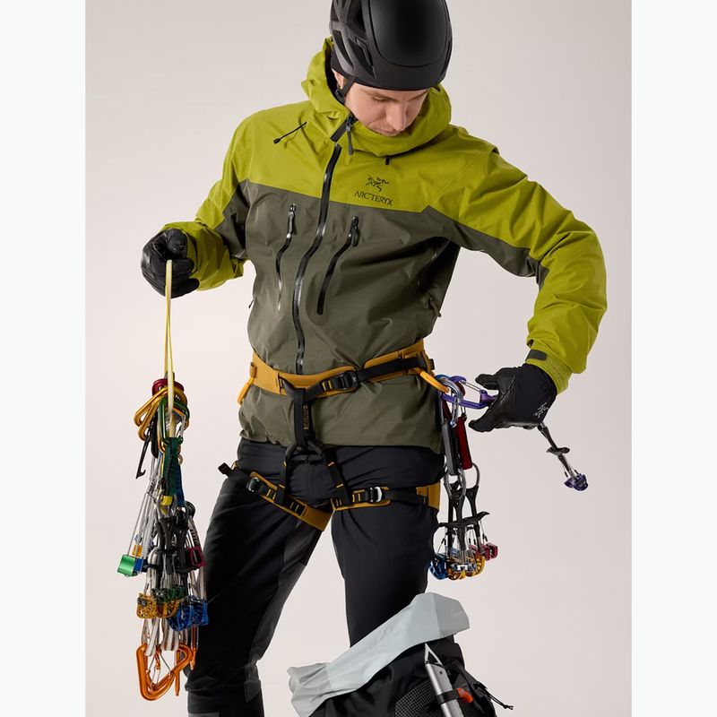 Muška kišna jakna Arcteryx Alpha olive moss/tatsu 10