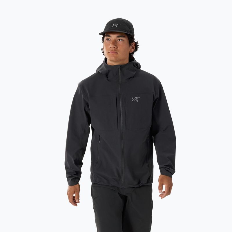 Muška trekking jakna Arcteryx Gamma Hoody crna