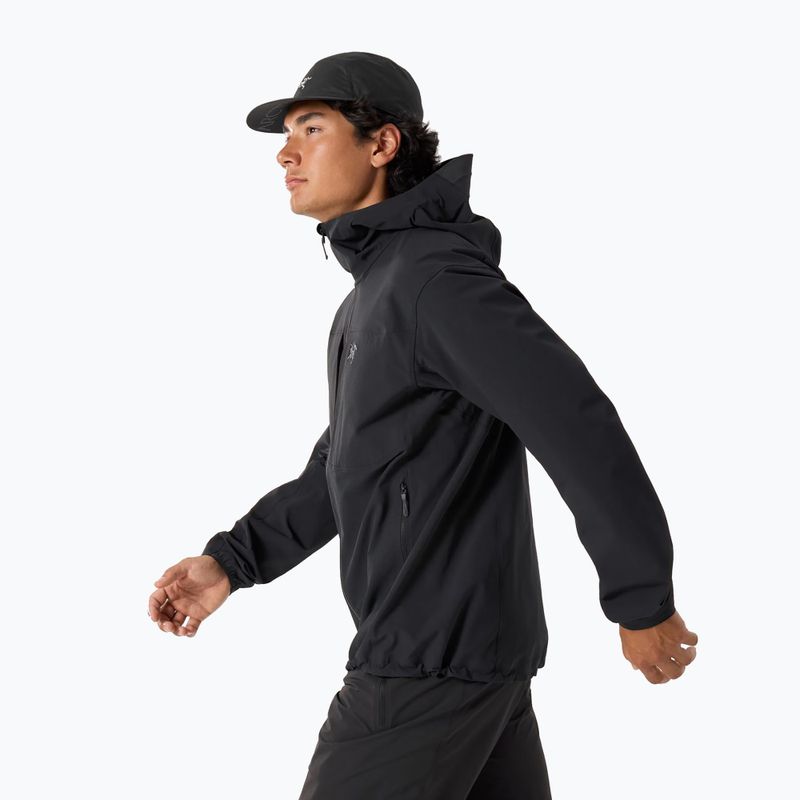 Muška trekking jakna Arcteryx Gamma Hoody crna 3
