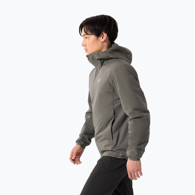 Pánska zateplená bunda Arcteryx Atom Hoody forage 3