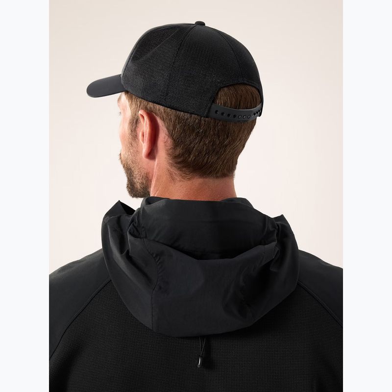 Čiapka s billom Arc'teryx Bird Word 24k black 9