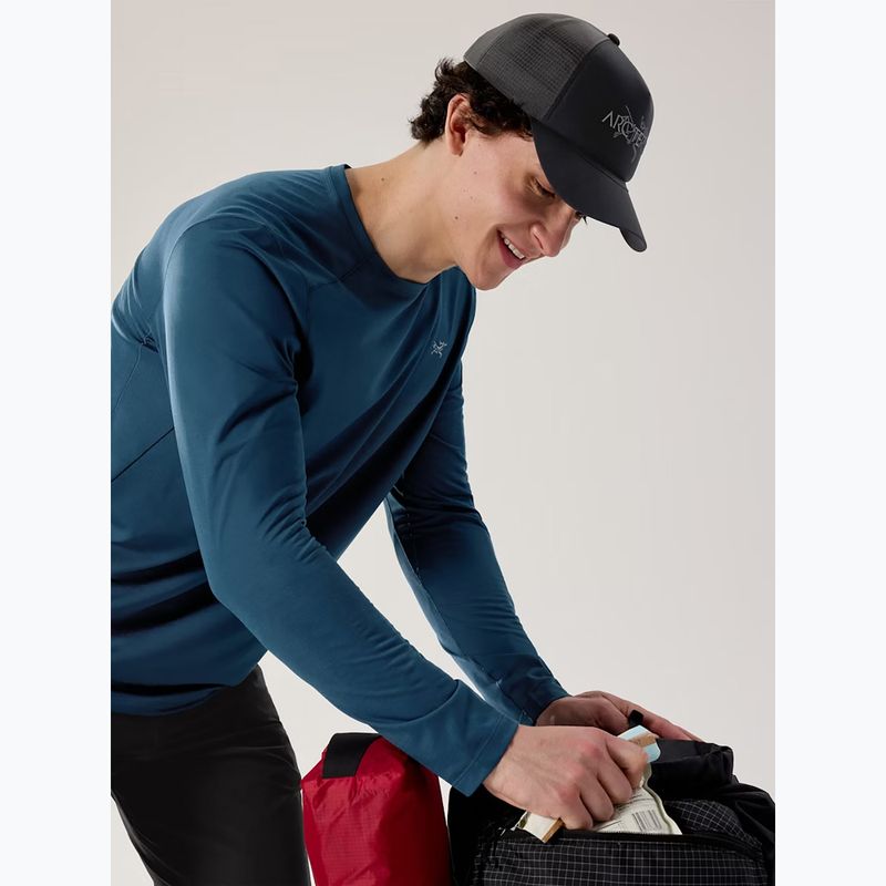 Pánsky trekkingový longsleeve Arc'teryx Cormac Crew nightscape heather 4