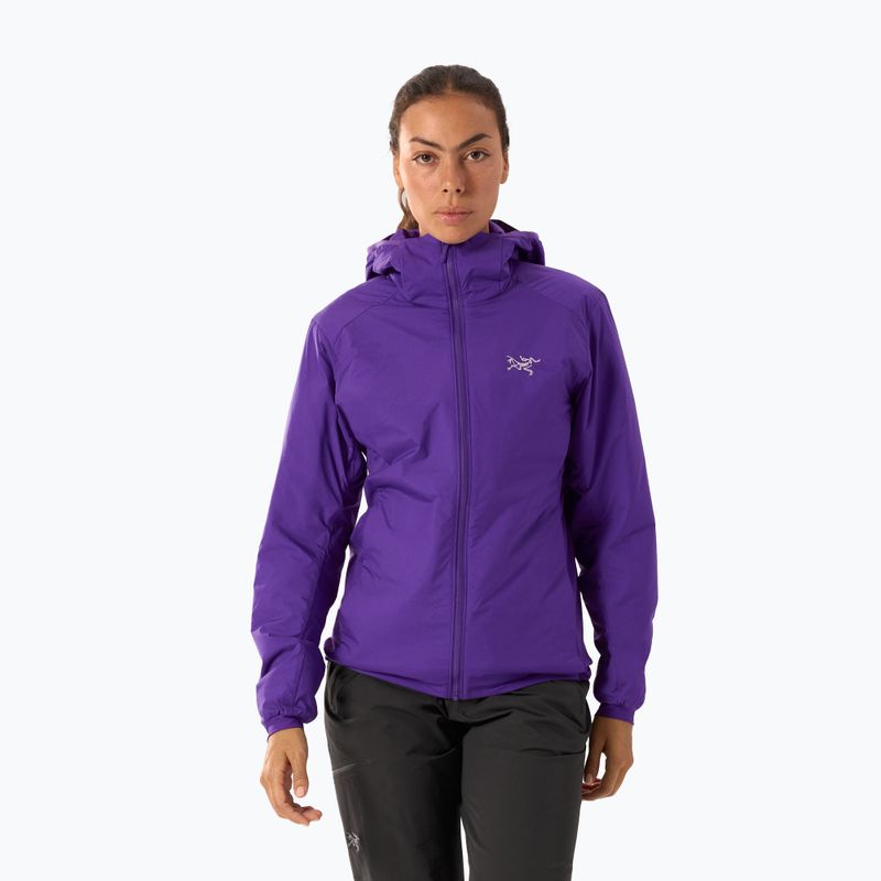 Ženska zimska jakna Arcteryx Atom Hoody azalea