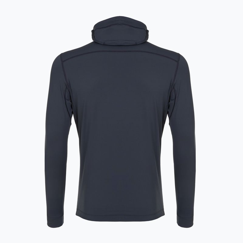 Pánska turistická mikina Arc'teryx Rho LT Hoody Black Sapphire II 2