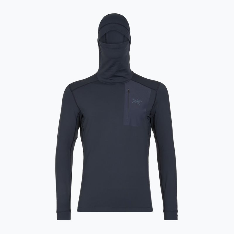 Pánska turistická mikina Arc'teryx Rho LT Hoody Black Sapphire II 4