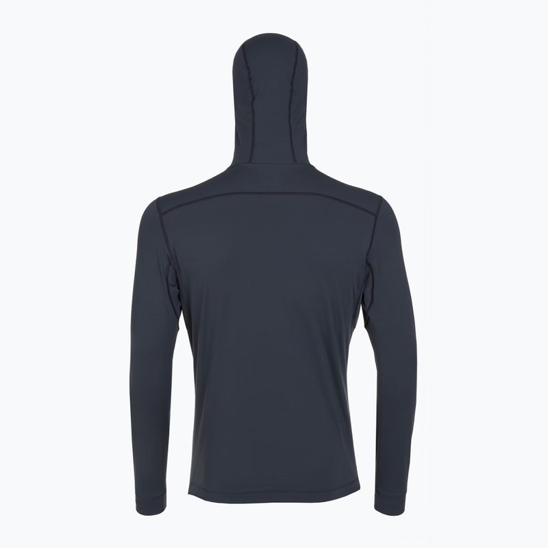 Pánska turistická mikina Arc'teryx Rho LT Hoody Black Sapphire II 5