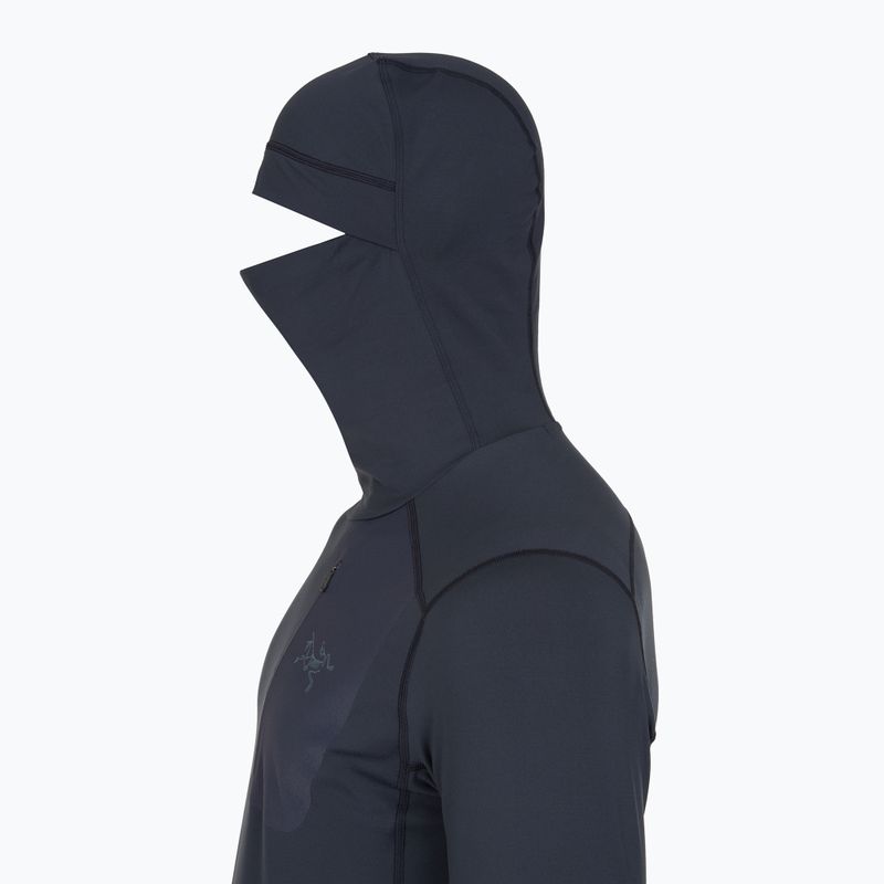 Pánska turistická mikina Arc'teryx Rho LT Hoody Black Sapphire II 6