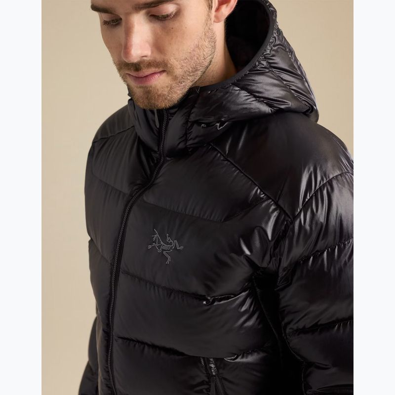 Pánska zateplená bunda Arcteryx Cerium SV Hoody black 7