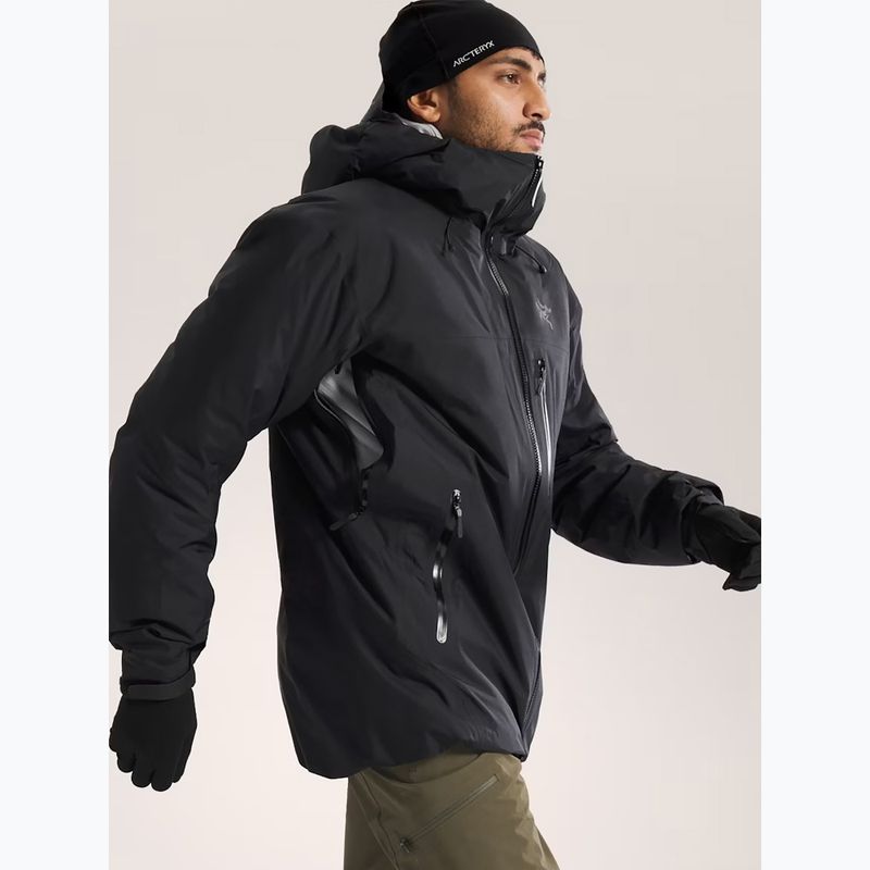 Pánska nepremokavá bunda Arc'teryx Beta black sapphire 4