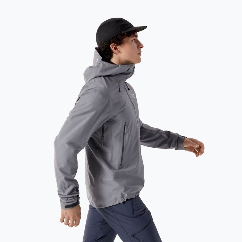 Pánska nepremokavá bunda Arcteryx Beta SL olive moss/euphoria 3