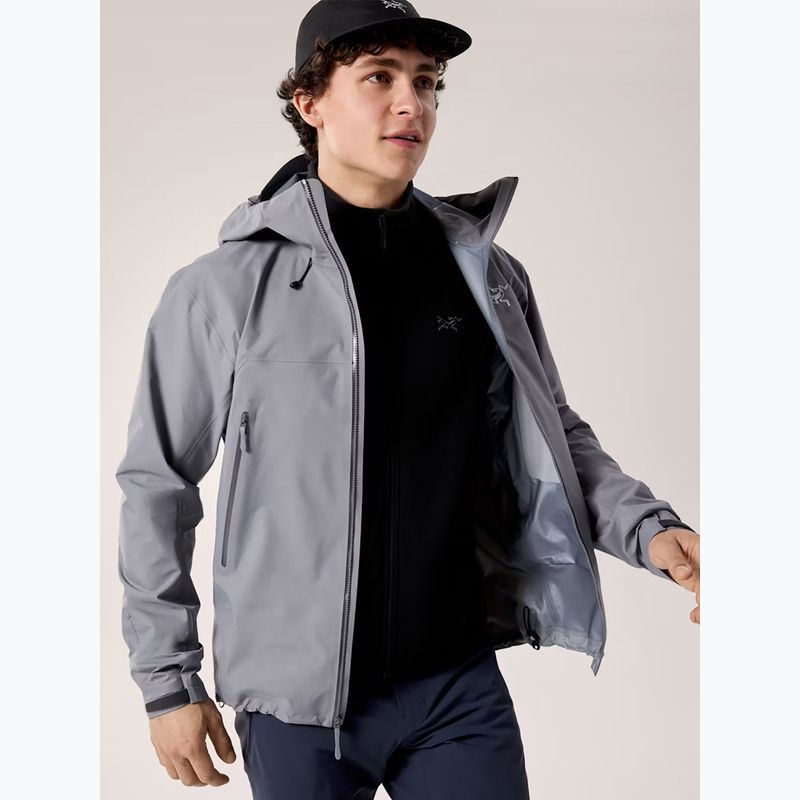 Pánska nepremokavá bunda Arcteryx Beta SL olive moss/euphoria 4