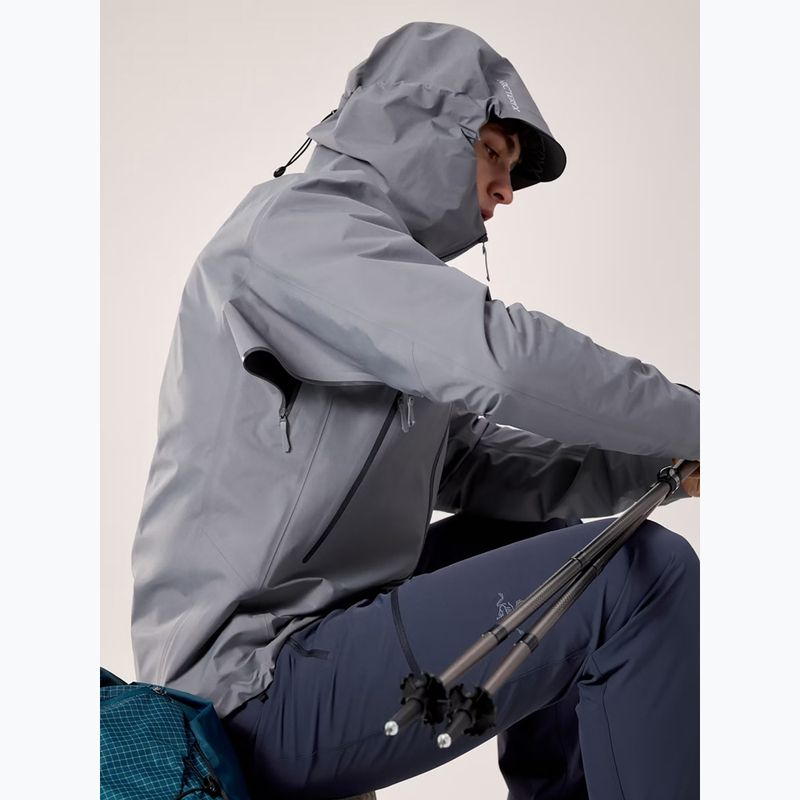 Pánska nepremokavá bunda Arcteryx Beta SL olive moss/euphoria 9