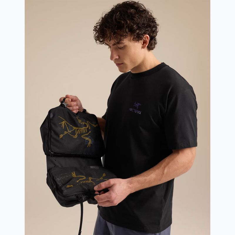 Cestovný organizér Arcteryx Index 10 Gear 24k black 10