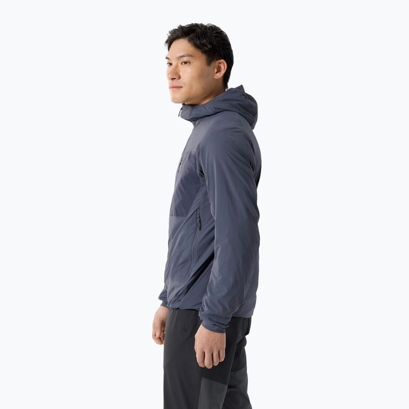 Pánska zateplená bunda Arcteryx Proton SL Hoody dark stratus/black sapphire 4