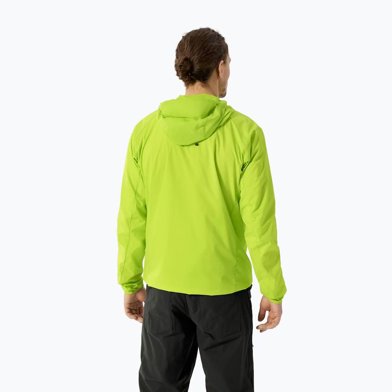 Pánska vetrovka  Arcteryx Squamish Hoody mantis 3