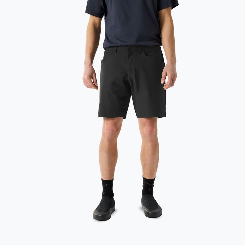 Pánske trekingové šortky Arcteryx Kragg Cotton 9" black
