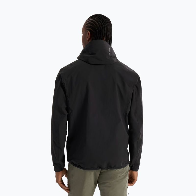 Pánska softshellová bunda Arcteryx Gamma Lightweight Hoody black 3