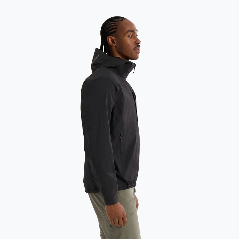 Pánska softshellová bunda Arcteryx Gamma Lightweight Hoody black 4