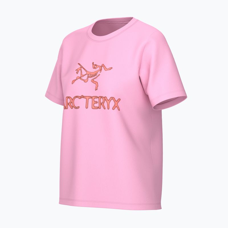 Dámske tričko Arcteryx Kragg SL Cotton Heatmap Crew pineberry 3