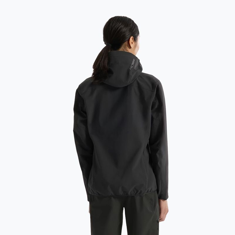 Dámska softshellová bunda Arcteryx Gamma Lightweight Hoody black 3