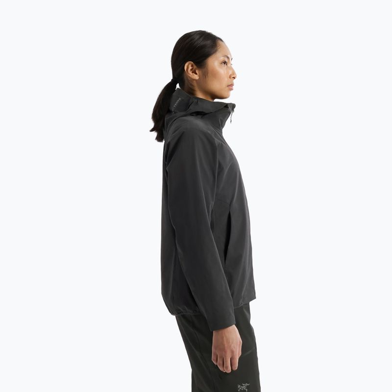 Dámska softshellová bunda Arcteryx Gamma Lightweight Hoody black 4