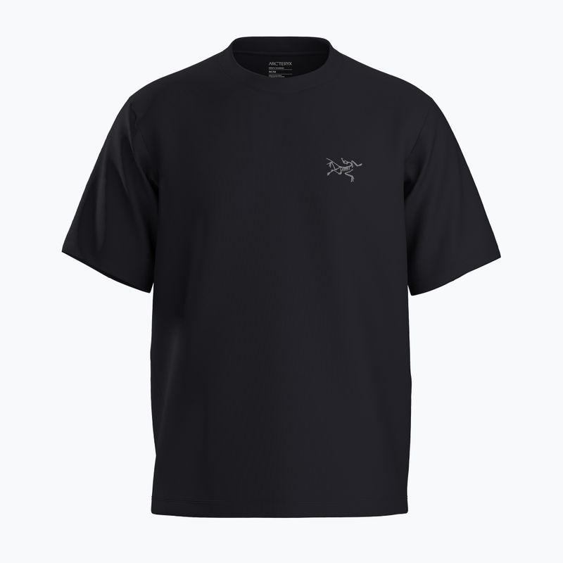Pánske tričko Arcteryx Kragg Cotton Emblem Crew SS black 7
