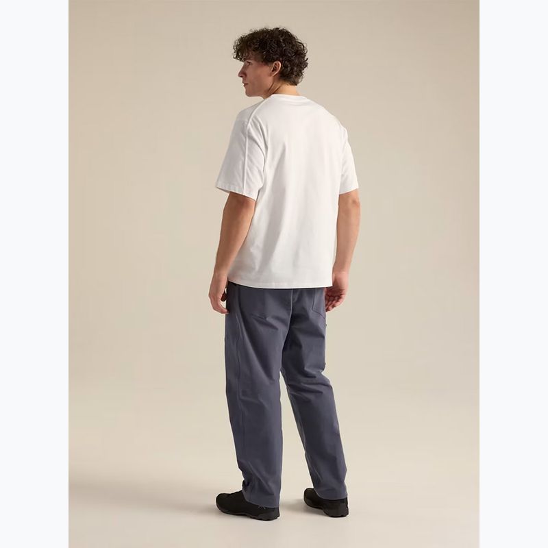Pánske tričko Arcteryx Kragg Cotton Emblem Crew SS white light 4