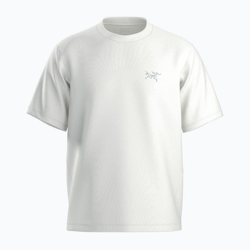 Pánske tričko Arcteryx Kragg Cotton Emblem Crew SS white light 8