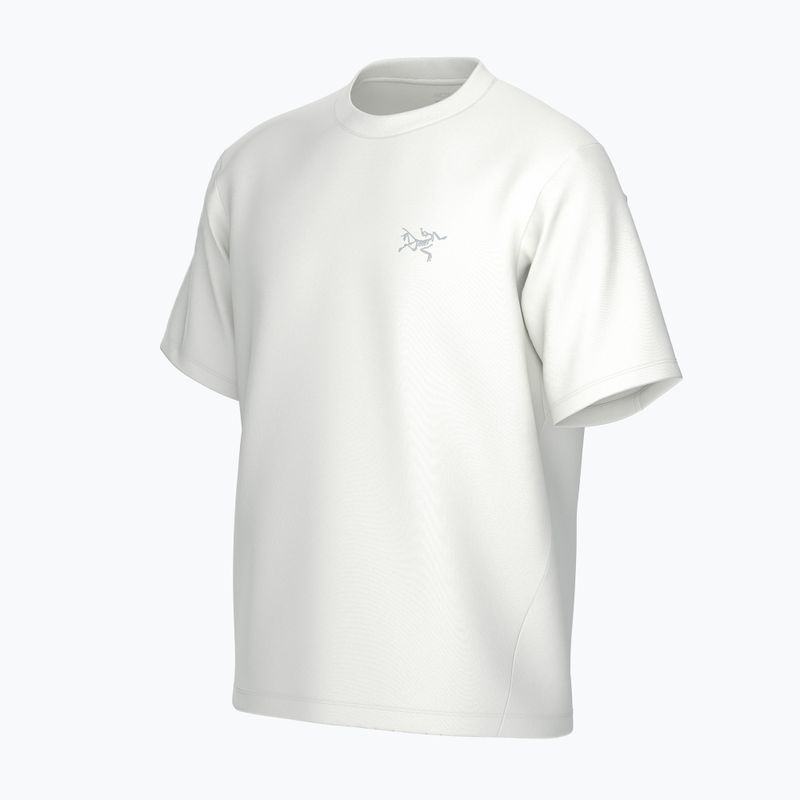 Pánske tričko Arcteryx Kragg Cotton Emblem Crew SS white light 10