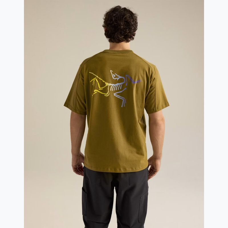 Pánske tričko Arcteryx Kragg Cotton Logo SS bracken 3