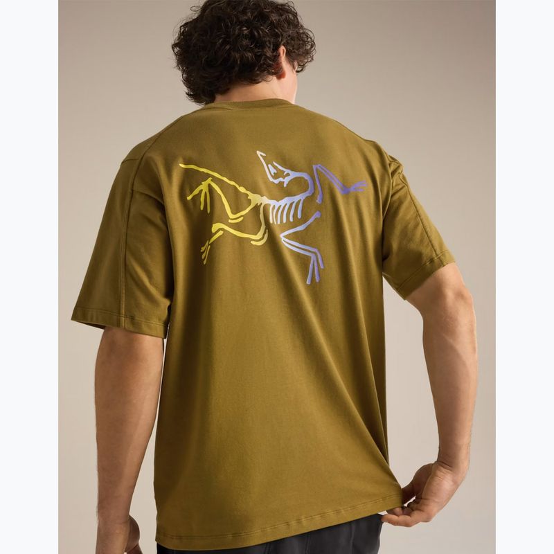 Pánske tričko Arcteryx Kragg Cotton Logo SS bracken 6