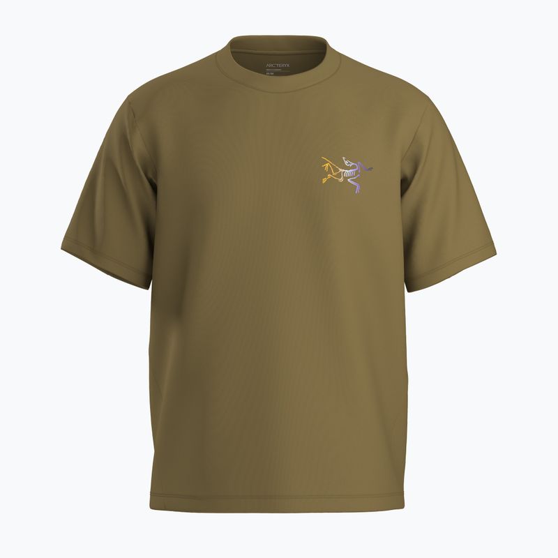 Pánske tričko Arcteryx Kragg Cotton Logo SS bracken 8